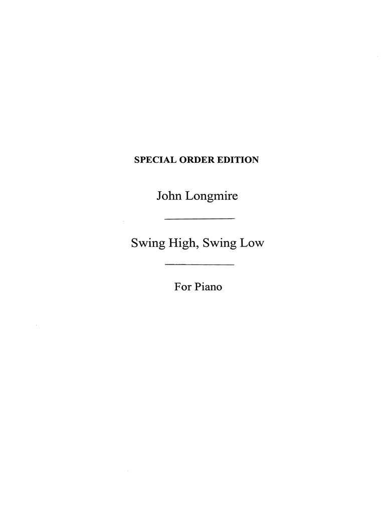 Swing High, Swing Low